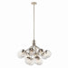 Kichler - 52701PNCLR - 12 Light Chandelier Convertible - Silvarious - Polished Nickel