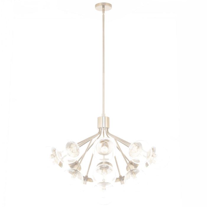 Kichler - 52702CPZCLR - 16 Light Chandelier Convertible - Silvarious - Champagne Bronze