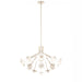 Kichler - 52702CPZCLR - 16 Light Chandelier Convertible - Silvarious - Champagne Bronze