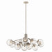 Kichler - 52703PN - 12 Light Linear Chandelier Convertible - Silvarious - Polished Nickel