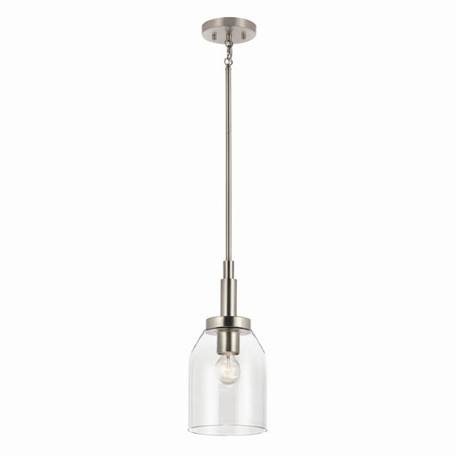 Kichler - 52725NI - One Light Mini Pendant - Madden - Brushed Nickel