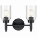 Kichler - 55184BK - Two Light Vanity - Madden - Black