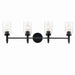 Kichler - 55186BK - Four Light Vanity - Madden - Black