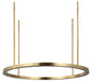 Visual Comfort Modern - MDCH53827HAB - LED Chandelier - Stagger - Hand Rubbed Antique Brass