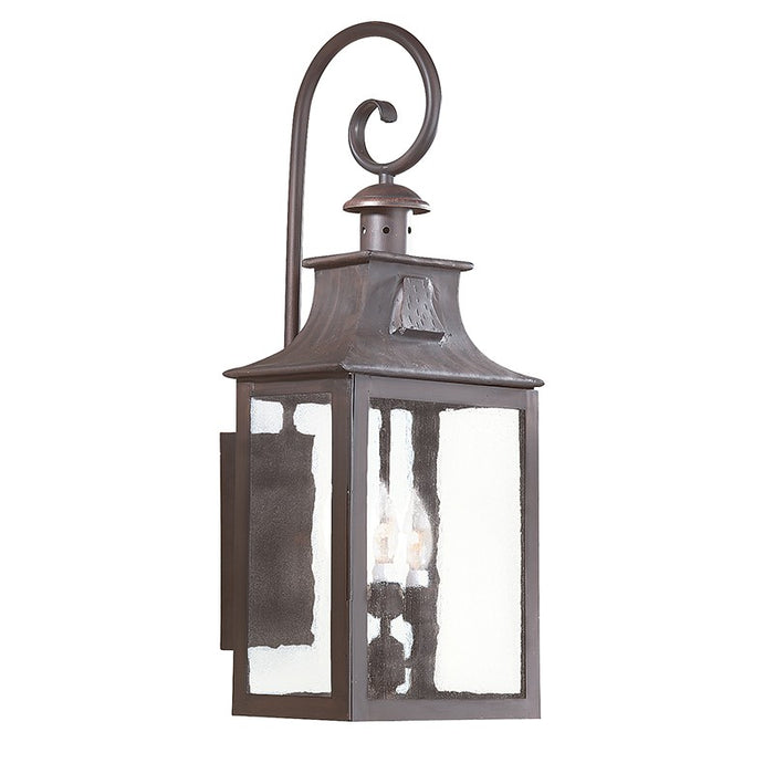 Troy Lighting - B9005-SFB - Three Light Wall Lantern - Newton - Soft Off Black