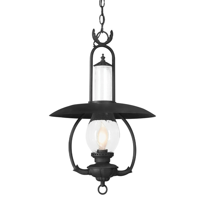 Troy Lighting - F9013-SFB - One Light Hanging Lantern - La Grange - Soft Off Black