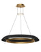 Visual Comfort Modern - SLCH55827WBKHAB - LED Chandelier - Noa - Hand Rubbed Antique Brass