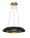 Visual Comfort Modern - SLCH56027WBKHAB - LED Chandelier - Noa - Hand Rubbed Antique Brass