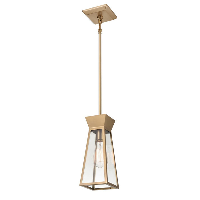 Artcraft - AC11850BB - One Light Pendant - Lucian - Brushed Brass