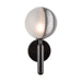 Artcraft - AC11881BK - One Light Wall Sconce - Bolla - Black