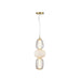 Artcraft - AC6702BR - LED Pendant - Cyra - Brass