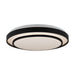 Artcraft - AC7403BK - LED Flush Mount - Aziza - Black