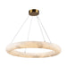 Artcraft - AC7469BR - LED Chandelier - Camila - Brushed Brass