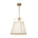 Artcraft - SC13363BR - Three Light Pendant - Pullman - Brass