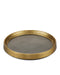 Currey and Company - 1200-0805 - Tray - Tanay - Antique Brass/Graphite/Black