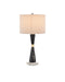 Currey and Company - 6000-0903 - One Light Table Lamp - Edelmar - Natural/Natural Brass/Clear