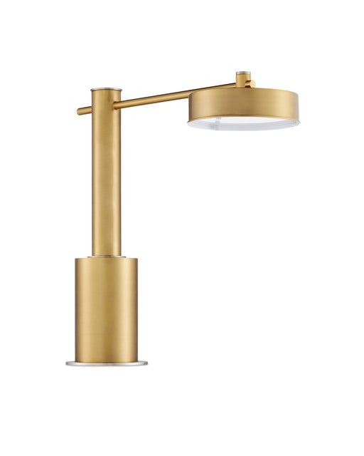 Currey and Company - 6000-0909 - One Light Table Lamp - Dialect - Brushed Brass/Brushed Nickel