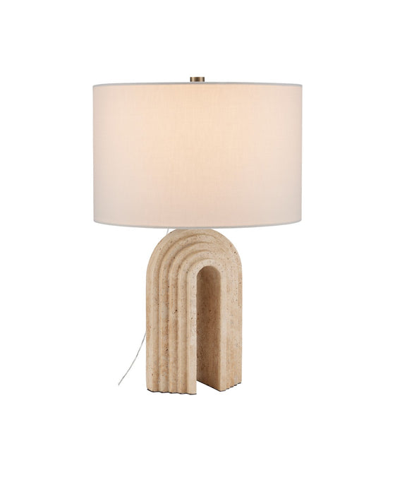 Currey and Company - 6000-0916 - One Light Table Lamp - Hippodrome - Natural