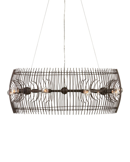 Currey and Company - 9000-1105 - Nine Light Chandelier - Endicott - Bronze Gold