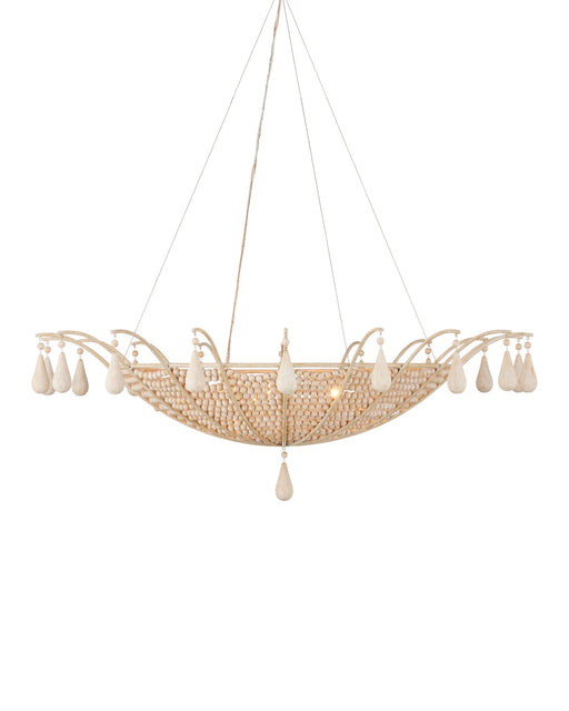 Currey and Company - 9000-1144 - Five Light Chandelier - Korg - Sandstone