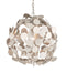 Currey and Company - 9000-1198 - One Light Chandelier - Contemporary Silver Leaf/Contemporary Silver