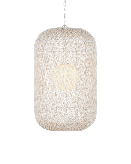 Currey and Company - 9000-1210 - One Light Pendant - Cream/Vanilla/White