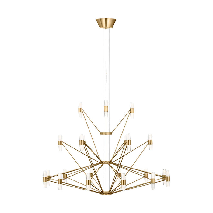 Visual Comfort Modern - SLCH24627NB - LED Chandelier - Lassell - Natural Brass