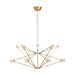 Visual Comfort Modern - SLCH24727NB - LED Chandelier - Lassell - Natural Brass