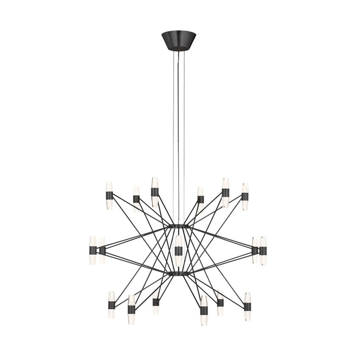 Visual Comfort Modern - SLCH24827BZ - LED Chandelier - Lassell - Dark Bronze