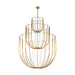 Visual Comfort Modern - SLCH32927PAB - LED Chandelier - Sanchi - Polished Antique Brass