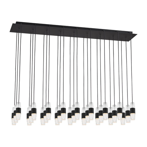 Visual Comfort Modern - SLCH38727B - LED Chandelier - Lassell - Nightshade Black