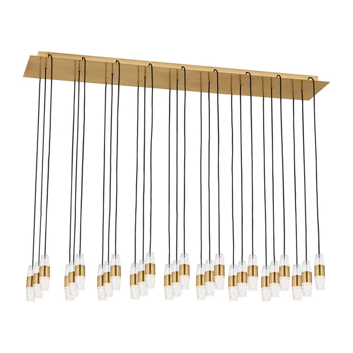 Visual Comfort Modern - SLCH38727NB - LED Chandelier - Lassell - Natural Brass