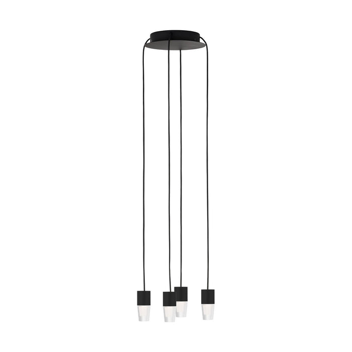 Visual Comfort Modern - SLCH39027B - LED Chandelier - Lassell - Nightshade Black