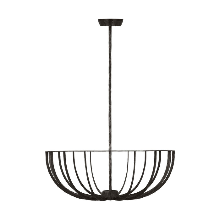 Visual Comfort Modern - SLFM33327AI - LED Semi Flush Mount - Sanchi - Aged Iron