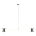 Visual Comfort Modern - SLLS31927N - LED Linear Chandelier - Shanti - Polished Nickel