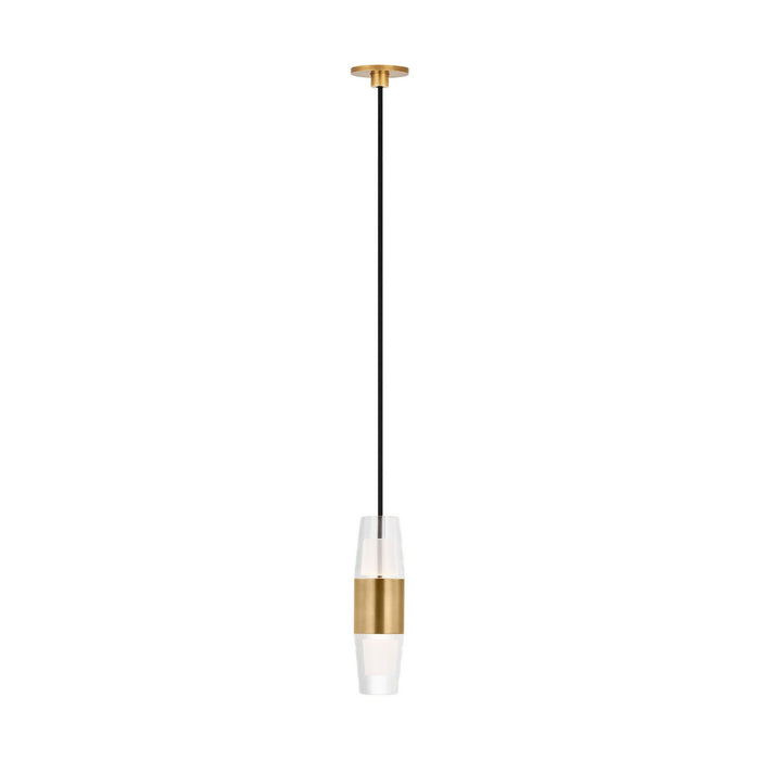 Visual Comfort Modern - SLPD38227NB - LED Pendant - Lassell - Natural Brass