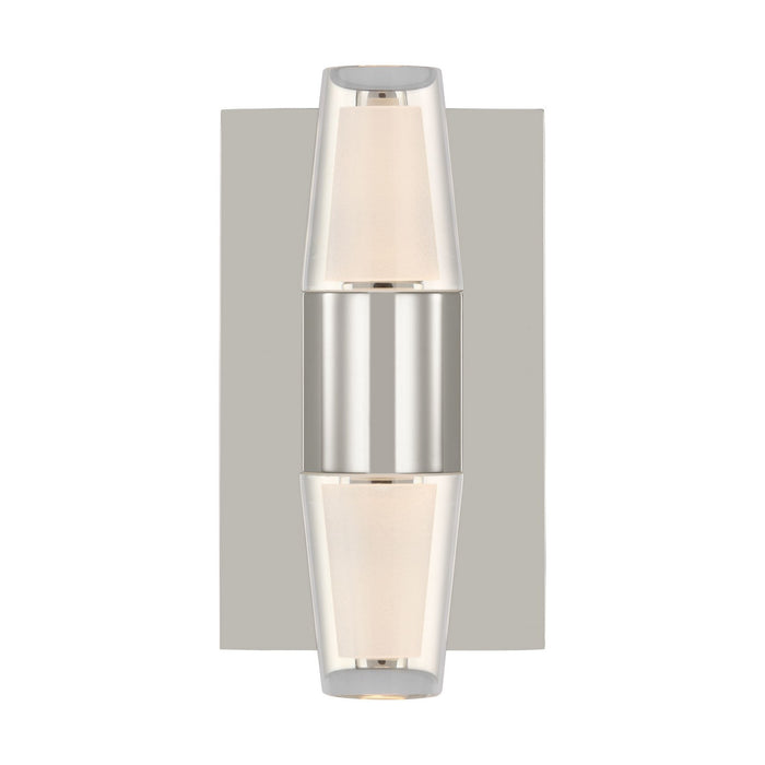 Visual Comfort Modern - SLWS31327N - LED Wall Sconce - Lassell - Polished Nickel