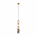 Arteriors - DPC16 - LED Pendant - Estate - Smoke/Antique Brass