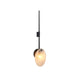 Arteriors - DWC33 - One Light Wall Sconce - Elijah - Opal Swirl/Blackened Iron