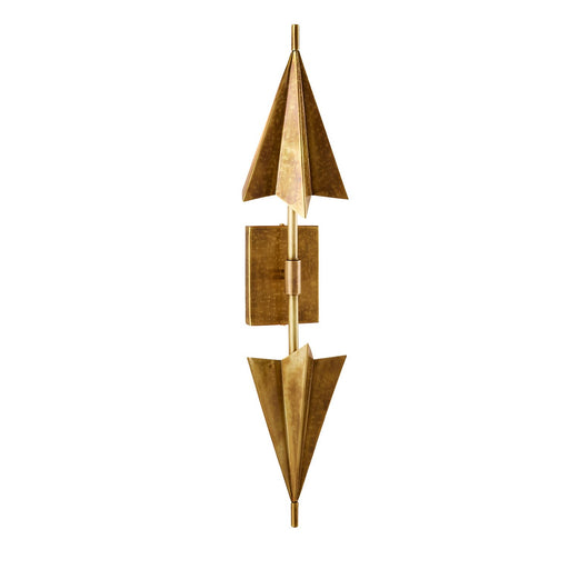 Arteriors - DWI17 - Two Light Wall Sconce - Canary - Antique Brass