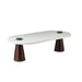 Arteriors - FCI13 - Coffee Table - Delaney - White/Umber