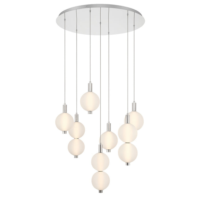 Eurofase - 47191-020 - LED Pendant - Palmas - Nickel