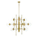 Eurofase - 47223-011 - 12 Light Chandelier - Traiton - Gold