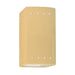 Justice Designs - CER-0925-MYLW - One Light Wall Sconce - Ambiance - Muted Yellow