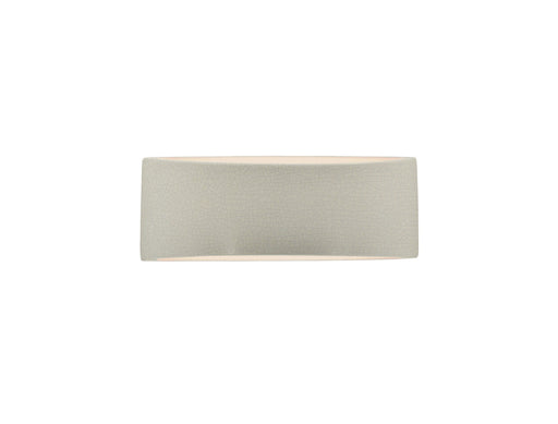 Justice Designs - CER-5765-CRK - One Light Wall Sconce - Ambiance - White Crackle