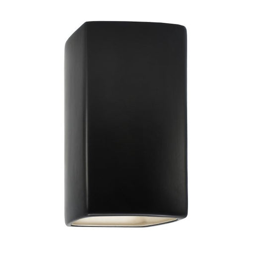 Justice Designs - CER-5915-CRB - Wall Sconce - Ambiance - Carbon - Matte Black