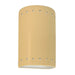 Justice Designs - CER-5990W-MYLW - One Light Outdoor Wall Sconce - Ambiance - Muted Yellow