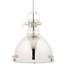 Hudson Valley - 2212-PN - One Light Pendant - Pelham - Polished Nickel