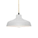 Justice Designs - CER-6260-BIS-MBLK-BEIG-TWST - One Light Pendant - Radiance - Bisque