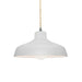 Justice Designs - CER-6260-BIS-NCKL-BEIG-TWST - One Light Pendant - Radiance - Bisque